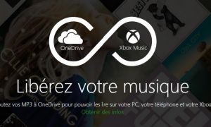 Xbox Music intègre désormais vos musiques stockées sur Onedrive