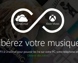 Xbox Music intègre désormais vos musiques stockées sur Onedrive