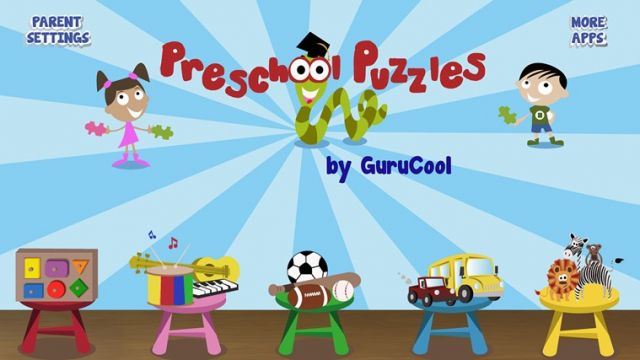 Educational Puzzles Games for Kids and Tots