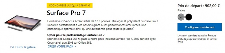 Surface-pro-7-prix