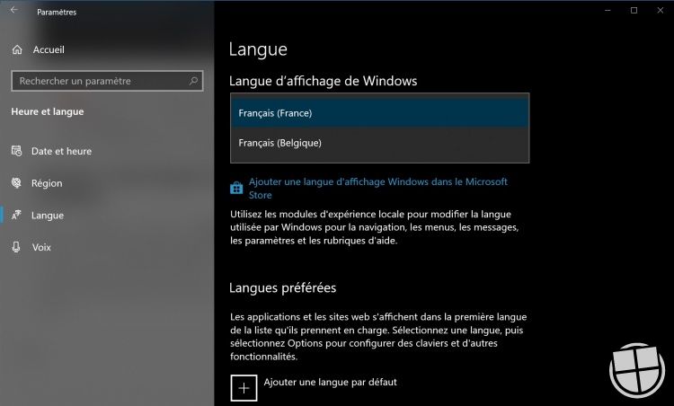 langues-windows-10-changerer