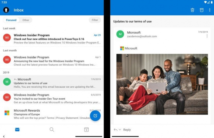 surface-duo-microsoft-outlook